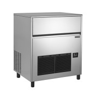 Kostkarka do lodu o wydajności 85kg/24h z zasobnikiem 40kg, chłodzona powietrzem, 738x600x822 Tefcold TC85