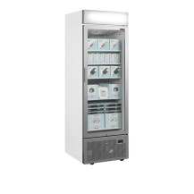 Witryna mroźnicza ekspozycyjna, 680x761x2149, Pojemność 440 litrów, Tefcold UFSC1450GCP NF Silver