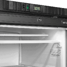 Szafa mroźnicza przeszklona, 595x640x1840, Pojemność 270 litrów, Tefcold UFSC371G