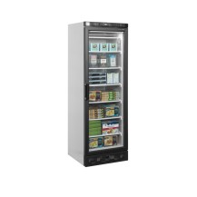 Szafa mroźnicza przeszklona, 595x640x1840, Pojemność 270 litrów, Tefcold UFSC371G