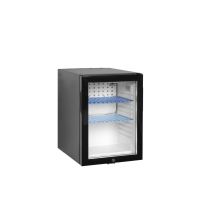 Lodówka hotelowa minibar, przeszklona, Pojemność 34 litrów, 402x485x565 Tefcold TM45GC
