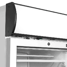 Szafa mroźnicza przeszklona, Tefcold UFFS371GCP, Pojemność 270 litrów, Pojemność 270 litrów Tefcold UFFS371GCP