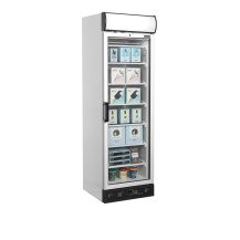 Szafa mroźnicza przeszklona, Tefcold UFFS371GCP, Pojemność 270 litrów, Pojemność 270 litrów Tefcold UFFS371GCP