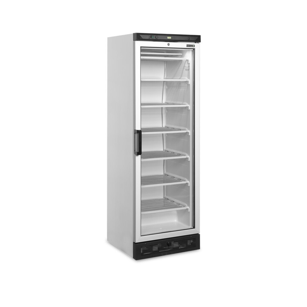 Szafa mroźnicza przeszklona, 595x640x1840, Pojemność 270 litrów, Tefcold UFFS371G