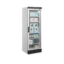 Szafa mroźnicza przeszklona, 595x640x1840, Pojemność 270 litrów, Tefcold UFFS371G