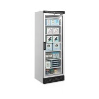Szafa mroźnicza przeszklona, 595x640x1840, Pojemność 270 litrów, Tefcold UFFS371G