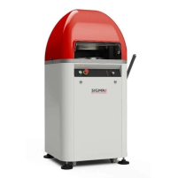 Dzielarko zaokrąglarka do ciasta, półautomatyczna, do 30 porcji od 40-135 g, 680x660x1420, Sigma SP 3/4 A 30