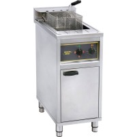 Frytownica wolnostojąca, z szafką, 1-komorowa, V 16 l, P 12 kW, Stalgast 777160