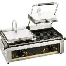 Kontakt grill podwójny, Majestic,  P 2x2 kW, U 230 V, Stalgast 777218