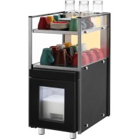 Lodówka, chłodziarka na mleko z podgrzewaczem, P 0.1 kW, V 3.5 l, Stalgast 844486