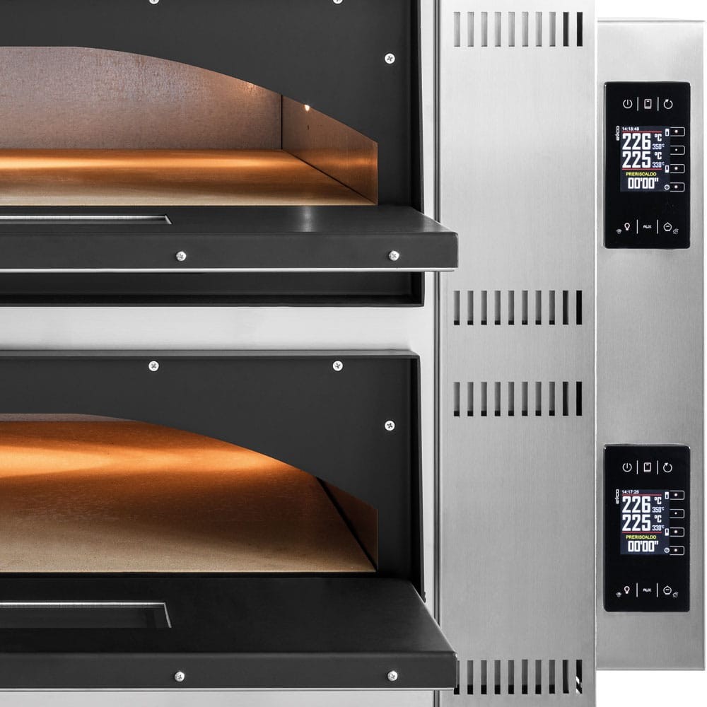 Piec do pizzy FR_Digital Line, 2x6x36 szeroki, U 400V, P 18 kW, Stalgast 781922