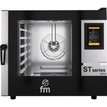 Piec konwekcyjno-parowy, piekarniczy z systemem mycia, ST-Bakery, dotykowy, 6x(600x400), P 10.65 kW, Stalgast 9120592