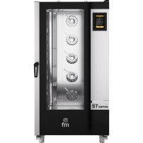 Piec konwekcyjno-parowy, piekarniczy z systemem mycia, ST-Bakery-Big, dotykowy, 16x600x400, P 26.25 kW, Stalgast 9120502