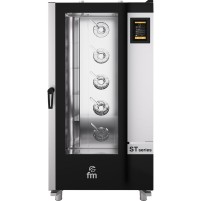 Piec konwekcyjno-parowy, piekarniczy z systemem mycia, ST-Bakery-Big, dotykowy, 16x600x400, P 26.25 kW, Stalgast 9120502