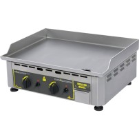 Płyta grillowa gładka ze stali nierdzewnej, gazowa, P 5.5 kW, Stalgast 777175