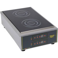 Płyta indukcyjna, 2 polowa, P 2x3kW, Stalgast 777700