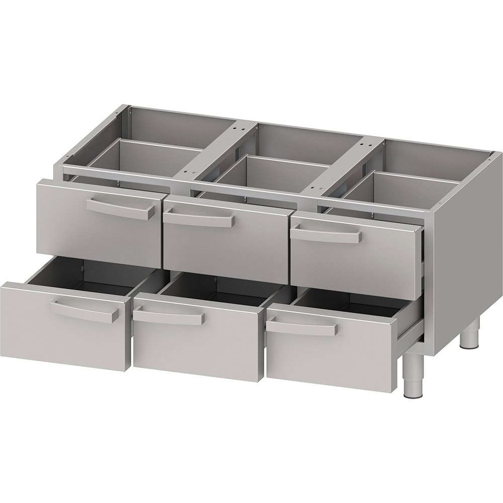 Podstawa neutralna 1200 z szufladami, Stalgast 9703500