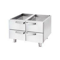 Podstawa neutralna 800 z szufladami, Stalgast 9703300