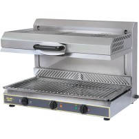 Salamander z ruchomą głowicą, kwarcowe grzałki, wykrywanie talerzy, P 4.5 kW, U 380 V, Stalgast 777381
