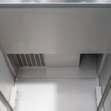 Szafa chłodnicza ze stali nierdzewnej na nożkach, GN 2/1, V 650 l, Stalgast 830622