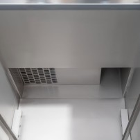 Szafa chłodnicza ze stali nierdzewnej na nożkach, GN 2/1, V 650 l, Stalgast 830622