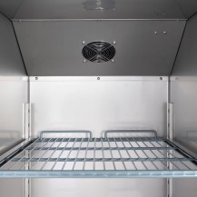 Szafa chłodnicza ze stali nierdzewnej na nóżkach, GN 2/1, V 600 l, Stalgast 830592