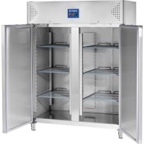 Szafa mroźnicza 2 drzwiowa ze stali nierdzewnej na nóżkach, GN 2/1, V 1300 l, Stalgast 830147