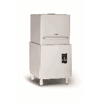 Zmywarka kapturowa z koszem 500x500 mm, z pompą wspomagającą płukanie, 675x675x1440, Asber GT-H510 W