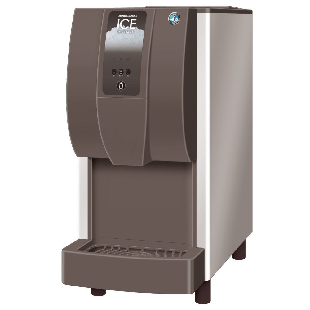 Dyspenser do wody i lodu Hoshizaki RESTO QUALITY DCM-60KE-P-HC (EU) | chłodzony powietrzem | 60 kg/24h