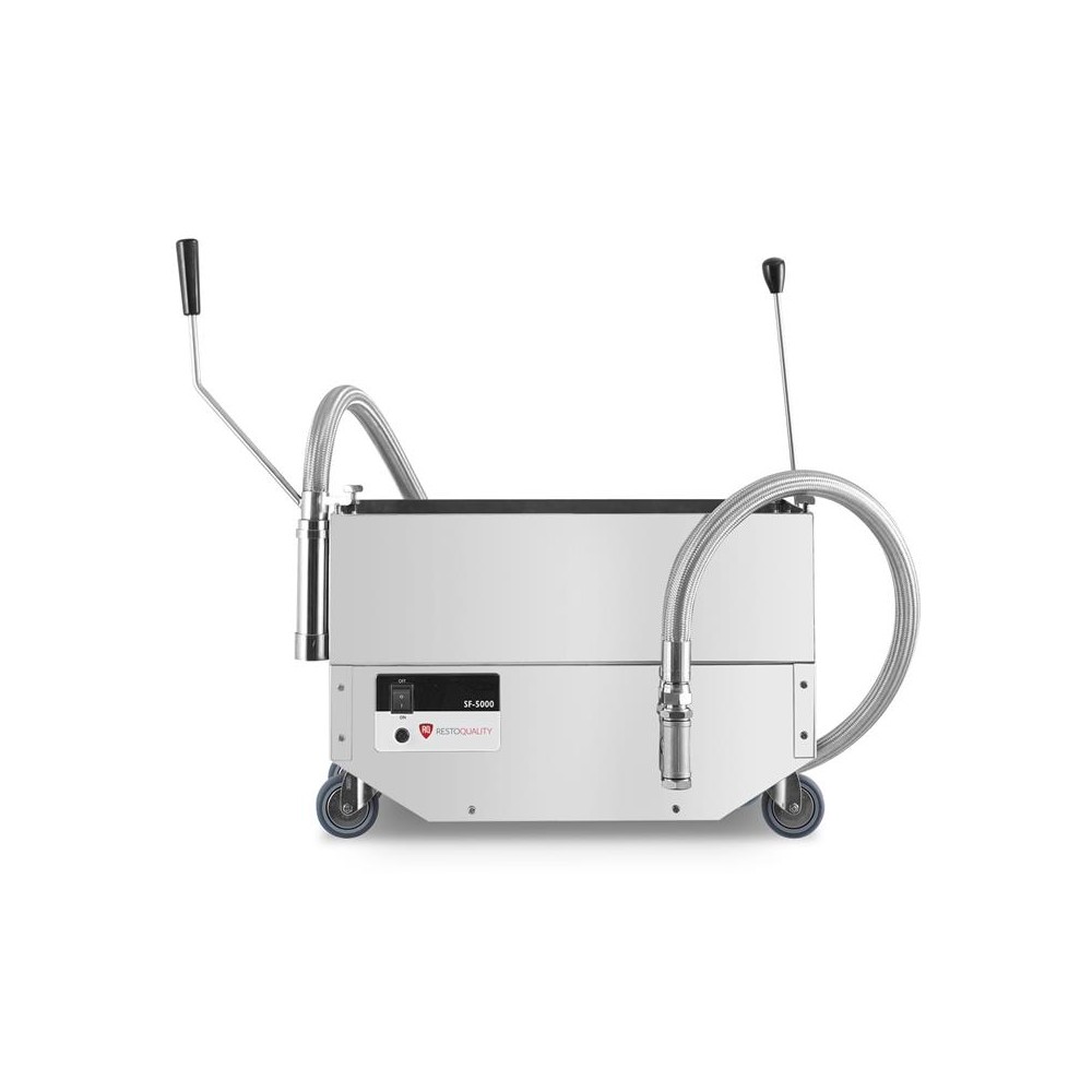 Filtr oleju do smażenia | urządzenie do filtrowania oleju | zbiornik 30l | wydajność filtracji 20 l/min | RESTO QUALITY SF5000