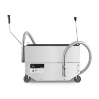 Filtr oleju do smażenia | urządzenie do filtrowania oleju | zbiornik 30l | wydajność filtracji 20 l/min | RESTO QUALITY SF5000