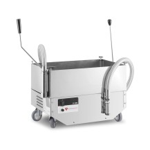 Filtr oleju do smażenia | urządzenie do filtrowania oleju | zbiornik 30l | wydajność filtracji 20 l/min | RESTO QUALITY SF5000