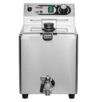 Frytownica elektryczna RESTO QUALITY RQF8LV | pojedyncza | z kranem spustowym | 8 l | 3 kW