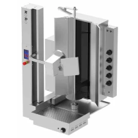 Kebab automatyczny elektryczny | gyros automatyczny | wsad 100 kg | 5 palników | RESTO QUALITY RODO5E