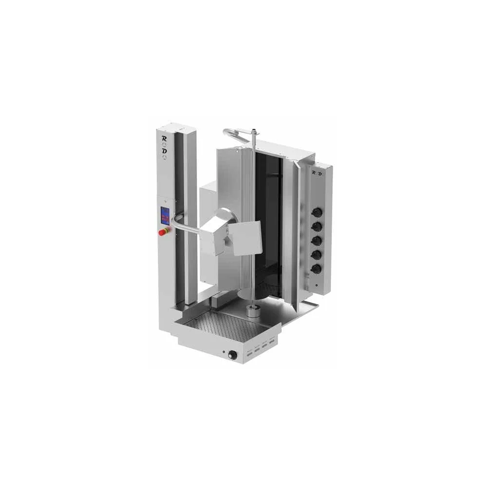 Kebab automatyczny elektryczny | gyros automatyczny | wsad 100 kg | 5 palników | RESTO QUALITY RODO5E