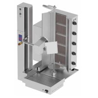 Kebab automatyczny gazowy | gyros automatyczny | wsad 100 kg | 5 palników | RESTO QUALITY RODO5G