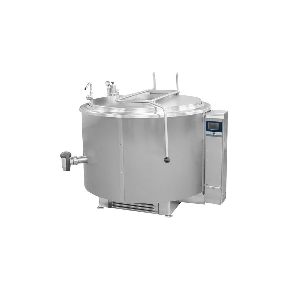 Kocioł warzelny elektryczny z grzaniem pośrednim | opcja mieszadła | 42 kW | 400 V | 400 l | 1320x1330x1070 mm | RESTO QUALITY R