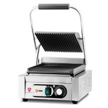 Kontakt grill pojedynczy | ryflowany | Resto Quality | 1,8 kW | RESTO QUALITY RQK811A