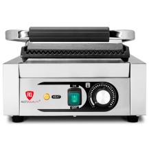 Kontakt grill pojedynczy | ryflowany | Resto Quality | 1,8 kW | RESTO QUALITY RQK811A