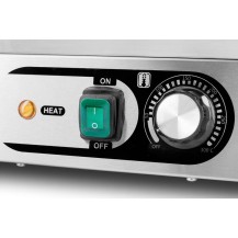 Kontakt grill pojedynczy | ryflowany | Resto Quality | 1,8 kW | RESTO QUALITY RQK811A