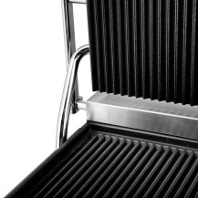 Kontakt grill pojedynczy | ryflowany | Resto Quality | 1,8 kW | RESTO QUALITY RQK811A