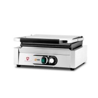 Kontakt grill pojedynczy | ryflowany | Resto Quality | 2,2 kW | RESTO QUALITY RQK812A