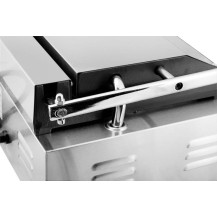 Kontakt grill pojedynczy | ryflowany | Resto Quality | 2,2 kW | RESTO QUALITY RQK812A
