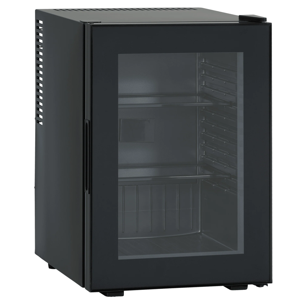 Lodówka | chłodziarka hotelowa minibar RESTO QUALITY MB 34 BGD | przeszklona | 40 l