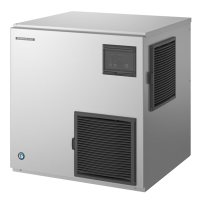Łuskarka do lodu Hoshizaki RESTO QUALITY FM-1000AKE-R452N-SB | 860 kg/24h | chłodzona powietrzem | bryłki lodu