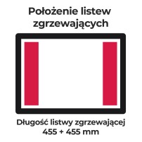 Pakowarka próżniowa komorowa goSENSOR L | nastawna | listwa 455 + 455 mm | pompa ALUE 20 m3/h | 1,2 kW | 620x599x453 mm | RESTO 