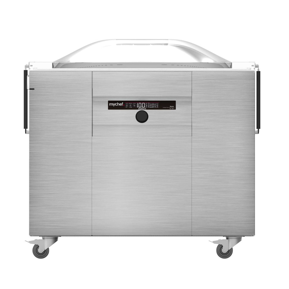 Pakowarka próżniowa komorowa iSENSOR L | wolnostojąca | listwa 560 + 560 + 880 mm | pompa BECKER 65 m3/h | 1,5 kW | 1136x707x105
