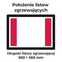 Pakowarka próżniowa komorowa iSENSOR L | wolnostojąca | listwa 560 + 560 mm | pompa BECKER 65 m3/h | 1,5 kW | 1136x707x1050 mm |