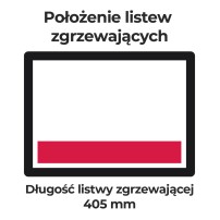Pakowarka próżniowa komorowa iSENSOR M | nastawna | listwa 405 mm | pompa BECKER 16 m3/h | 0,85 kW | 475x616x438 mm | przyłącze 