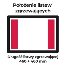 Pakowarka próżniowa komorowa iSENSOR M | wolnostojąca | listwa 460 + 460 mm | pompa BECKER 40 m3/h | 1,12 kW | 930x607x1046 mm |
